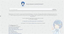 Desktop Screenshot of nanami-tan.info